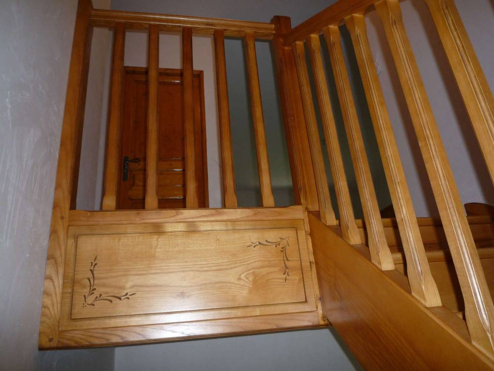 Escalier en bois - Guery Menuiserie